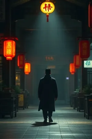 胶片与霓虹竖版封面，胶片齿孔与霓虹灯管交叠