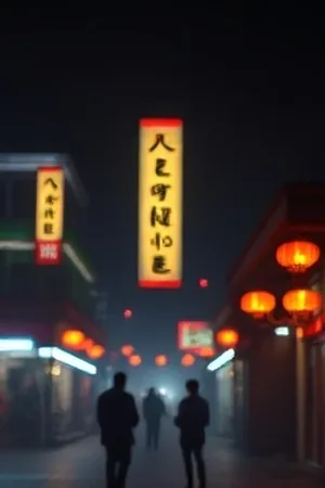 午夜面包房竖版封面，凌晨亮灯的临街烘焙窗口